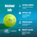 OZO Indoor & Outdoor Pickleball Ball Sets