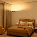 Floor Lamps for Living Room, 36W/2600LM Super Bright LED Floor Lamp with Remote and Touch Control, Stepless Dimmable 69" Tall Standing Lamp with 350 Rotating Head for Bedroom Office