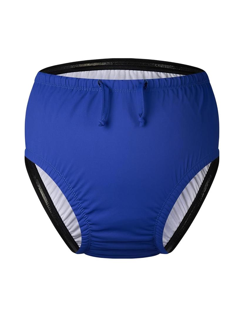 Youth Special Needs Reusable Swim Diapers Swimwear for Incontinence Diaper Covers Waterproof,Leakproof, Unisex 6-8Y