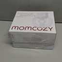 Momcozy Breast Pump S12 Pro Hands-Free, Wearable & Wireless Pump with Soft Double-Sealed Flange, 3 Modes & 9 Levels Double Electric Pump Portable, Smart Display, 24mm, 1 Pack, White