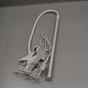 Lamptobe Clipon Easel Lights for Artists Painting with On/Off Switch Cord, 3 Color Modes, Dimmable Clip Lamps for Over Painting Easel, Desk, Drawing with Flexible Arm, USBPowered (White)