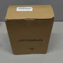 DRomance Snowman Glass Flameless Candles Battery Operated with Remote and Timer Real Wax LED Flickering Pillar Candles White Cold Light Window Christmas Holiday Decor D3 x 4",5",6"