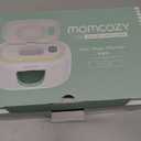 Momcozy Baby Wipe Warmer, Innovative Spring Design, Large Capacity Wipes Dispenser, Fast and Even Heating, 4 Modes of Temperature Heating Control, Diaper Wipe Warmer with Night Light (Regular, Green)