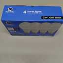 40W Equivalent, A19 LED Light Bulb, 5000K Daylight(Natural White), E26 Standard Base, Non-Dimmable, 450lm, ETL Listed, 4-Pack