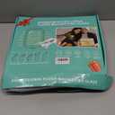 30X 10X Extra Large Floor Magnifying Glass with Light and Stand,60 LED Flexible Gooseneck Floor Magnifying Lamp with 5 Color Modes, 2-in-1 Lighted Magnifiers for Close Work, Sewing,Crafts, Painting (Black)