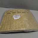 Joyhalo Christmas Tree Collar, 25.5in Wicker Skirt for 7.5 ft Rustic Woven Pencil Artificial Tree, Xmas Basket, Farmhouse Rattan Base Cover