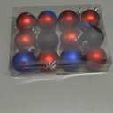 Spider Theme Christmas Ball Decoration Living Room Garden, Shatterproof Christmas Tree 12 Pack