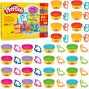 Play-Doh Party Favor Pack, Bulk 24 Pack of Modeling Compound with Cutters, Non-Candy Treat Bag Fillers, Giveaways & Prize Toys for Kids 3 Years & Up