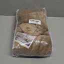 H.VERSAILTEX Velvet Dining Chair Covers Stretch Chair Covers for Dining Room Set of 4 Parson Chair Slipcovers Chair Protectors Covers Dining, Soft Thick Solid Velvet Fabric Washable, Camel