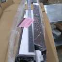 FREDBECK 36in x 84in Brown Barn Door with 6.6ft (79inch) Barn Door Hardware Track Kit and Handle Included, Double Surfaces,Simple Assembly is Required,K-Frame,Coffee