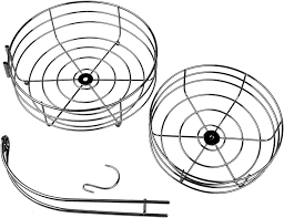 Metal Wire Decorative Display Basket Fruit Bowl