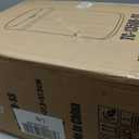 BestOffice | 13 Gallon Trash Can with Lid | Automatic Touchless Garbage Can | Odor Control | Modern Oval Design | Easy to Clean | Stainless Steel | Fits Any Kitchen, Bathroom, Office or Home