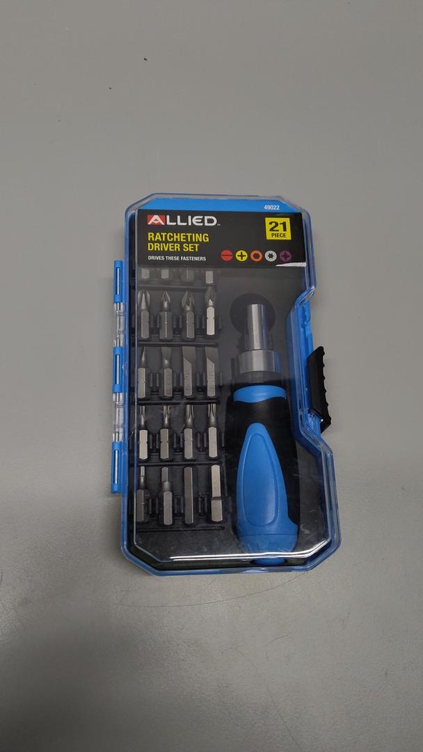 Allied 49022 Ratcheting Driver Set - 21 Piece