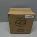 Divided Chilled Serving Tray for Parties,Ice Chilled Party Platter,Ice Serving Bowl with Lid and Handle,Charcuterie Serving Board,Cold Dish Dip for Fruit Seafood Vegetable Shrimp Cocktail Appetizer... (Green)