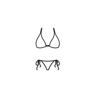 Women's 3 Piece Plus Size Lettuce Trim Bikini Halter Tie Side Triangle Set with Beach Skirt High Cut Bikini Swimsuit, 1xl