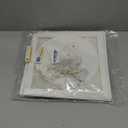 Light Up Christmas Decorations Indoor - 3pcs White Hollow-Out Paper Joy Boxes with Warm Light String, Holiday Fireplace Christmas Decorations for Home