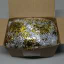 50Ft Christmas Gold and Silver Tinsel Garland Metallic Twist Shiny Garland for Xmas Christmas Tree Ceiling Hanging Decorations Holiday Wedding Home Party Supplies Indoor Outdoor Decor