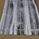 Moforoco White 9Tier Over The Door Pantry Organizer, Pantry Organization And Storage, Metal Hanging Spice Rack Shelves Door, Home & Kitchen Essentials, Laundry Room Bathroom Organization