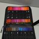 Artecho 72 Colors Markers for Adult Coloring Books, Dual Tip Markers for School, Fine and Brush Tip for Adults Coloring Books, Calligraphy, Drawing, Sketching (72 Count (Pack of 1))