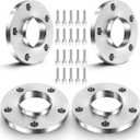 ECCPP 15mm 5x120 12x1.5 72.56mm Wheel Spacers 5x4.75 to 5x4.75 5 Lug with Extended Bolt Lugs fit for E46 M3 E92 E90 525i 535i 525xi 530i 540i M5 528e 535is-4PCS