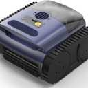 (2026 Upgrade) SAT 25 Cordless Robotic Pool Vacuum, AI Sonar Navigation, 180 Mins Runtime, Wall Climbing Auto Cleaner for Inground Pools - Not Fit for Pools with Sharp Steps or Raised Floor Drains