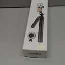 71 Auto Face Tracking Tripod for iPhone with Light,360 Rotating Phone Stand with Rechargeable Remote Control for TikTok Vlog Video Recording, Phone Tripod for Android Camera/GoPro/Ring Light (Black)