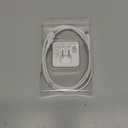 Philips USB Wall Charging Kit, 60W GaN USB C Charger Block with 6ft Braided Cord, Dual Port USB Cube for iPhone 16 Series, 15 Series, iPad Pro, Foldable Plug, White Charging Box, DLP3523W/37