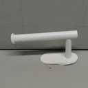 2 Pack Adhesive Curtain Holdbacks - No Drill Curtain Tie Backs & Hooks (White)