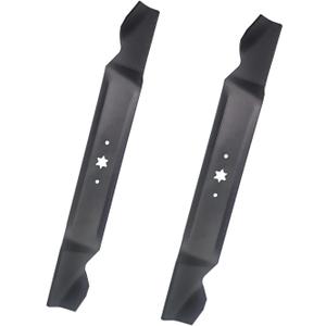 2PCS 742-04290 Blades Compatible with MTD Cub Cade XT1 XT2 LTX1045 LTX1046 RZT Troy Bilt Horse XP Lawn Mower for 46'' Deck Replace 942-04244, 942-04290, 742-04244