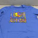 I Love Someone With Autism Shirt, Blue, 2XL