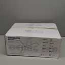 Ceiling Fans with Lights, 52 Inch Low Profile Ceiling Fan with Light and Remote Control,Reversible, 3CCT, Dimmable, Quiet, Black Ceiling Fan for Bedroom Indoor/Outdoor Use