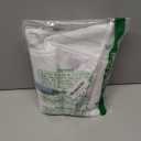 TERSUM No Hook Shower Curtain with Snap in Liner Set, Modern RV Blue Floral Small Stall Shower Curtains for Bathroom Hotel Decor 36 x 74in