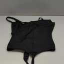 YERKOAD Women Shapewear Bodysuit Latex Waist Trainer Full Body Shaper Tummy Control Fajas Colombianas Zipper Open Bust Corset (Small, Black)