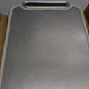 Stainless Steel Cutting Board for Kitchen, 2-in-1 Double-Sided Chopping Board, Food Grade Stainless Steel/PP, Easy to Clean, Large Size, Non-Slip, 1611