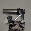 Stainless Steel Cookies Press,Cookie Press Gun Kit with 13 Cookie Discs and 8 Piping Tips for DIY Christmas Cookies Maker