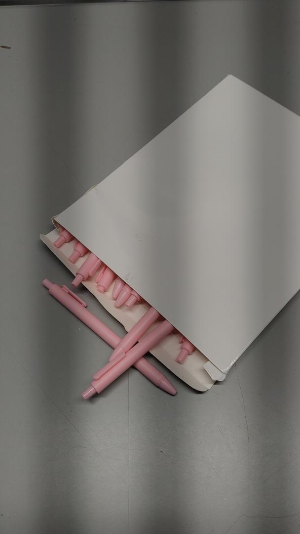 Cholemy 24 Pack Retractable Pens Bulk Pastel Gel Ink Pens 0.5mm Fine Point Tip Black Ink with Grip Smooth Writing for Journaling Note Taking School Supplies (Pink)