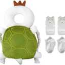 Baby Toddler Head Protector, Baby Head Protection Backpack, Adjustable, Lightweight and Breathable, Turtle