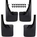 4Pcs Set Splash Mud Splash Guards Flap Compatible for Dodge Ram 1500 2500 3500 2009-2018 10 11 12 13 14 15 16 17