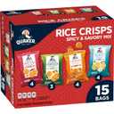Quaker Rice Crisps, 4 Flavor Spicy and Savory Variety Mix, 15 count (EXP 08/05/26)
