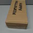 Halloween Decorations Indoor, Set of 3 Ceramic Halloween Ghosts with Witch Hats, Cute Spooky Lighted Decor Ghost Figurines Witch Hat Scary Pumpkin Bats Boo for Home Mantel Shelf Table Decor