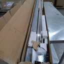 Soft Close Pocket Door Frame Kit With Black Privacy Lock, Easy to Install for 24" to 36" Wide Doors, Durable Hardware Kit