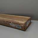 Deco 79 Teak Wood Fish Handmade Tray, Set of 2 24", 16"W, Brown