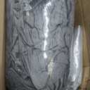 Reading Pillow for Sitting in Bed Adult, 19" Reading Pillow with Shredded Memory Foam, Back Pillow for Sitting Up with Extend Arms, Pockets, Bed Pillow with Washable Cover, Grey