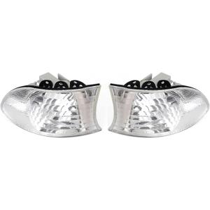 Artudatech Car Corner Lights, Corner Lights Parking Lamps Pair Fits for BMW 7 Series E38 Sedan 1999-2001 63138379107, 63138379108