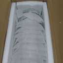 Jucoan 12 Pack 10 oz Small Glass Bowls, 5 Inch Diamond Cut Glass Prep Bowls, Stackable Salad Bowl for Dessert, Ice Cream, Fruit, Cereal, Candy, Yogurt