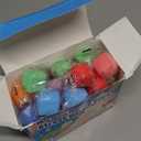 24 Pack Slow Rising Stress Cube , Dough Stress Balls Soft Fidget Squishy Toys for Anxiety Relief, Pull Stretch Classroom Prize Party Favors Toys for Kids