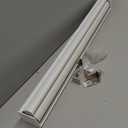 Persilux Cordless Zebra Blinds for Windows (33" W x 72" H, White) Light Filtering Zebra Shades for Indoor Windows, Sheer Shades Thermal Insulated Blinds with Upgraded Cassette, Window Shades for Home