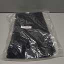 Baggy Jeans for Woman High Waisted Loose Straight Leg Wide Leg Denim Jean Womens Boyfriend Y2K Pants Trendy (Black)