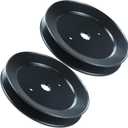 2 Pack 153535 Pulley Replaces 153535 Craftsman Pulley Husqvarna 532173436 Mandrel Pulley 532153535 129861 177865 539112171 21546127 173436 532177865 for Husqvarna Z254 YTH18542 Decks