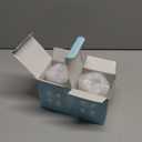 Set of 2 12 OZ Floral Drinking Glasses French Glass Coffee Cup Cute Flower Glass Cups for Iced Coffee,Tea,Juice,Latte,Milk,Dessert,Stackable Glassware Drinkware Set(red white)